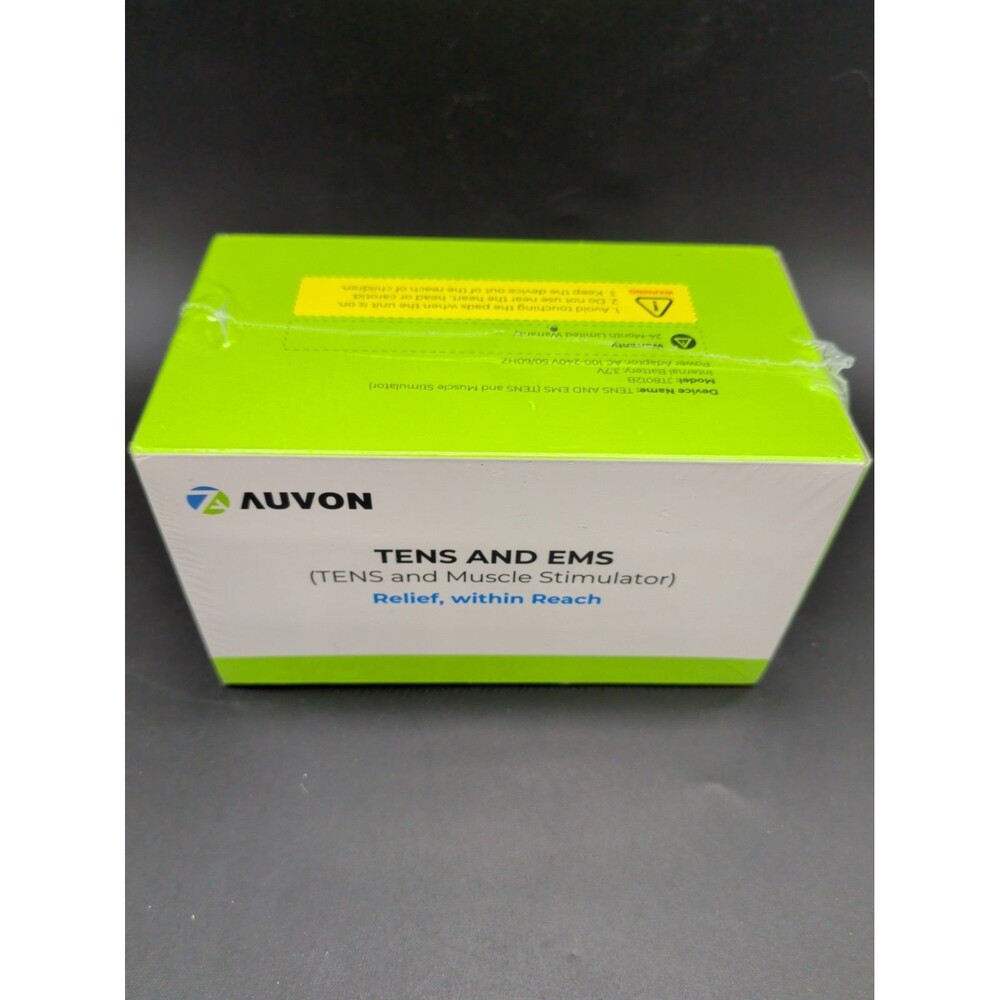 AUVON Tens & Ems Device Relief Within Reach Model: Jt8012b| New & Sealed